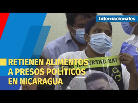 Familiares de presos políticos en Nicaragua denuncian restricción de alimentos a los detenidos