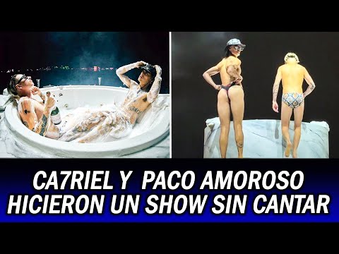 INSÓLITO SHOW: CA7RIEL y PACO AMOROSO NO CANTARON en el Lollapalooza 2024