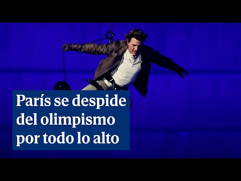 París se despide del olimpismo con una grandiosa ceremonia de clausura