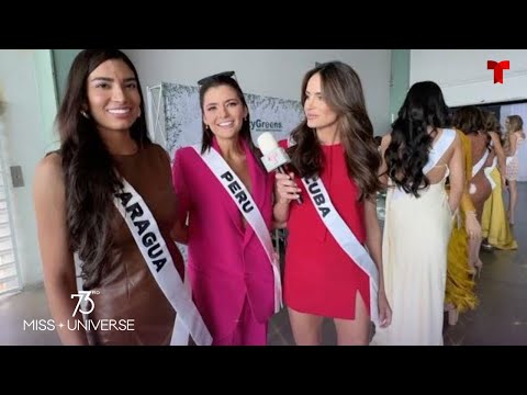 ¿Dieta? Miss Cuba se toma el Miss-Crófono | Telemundo Entretenimiento