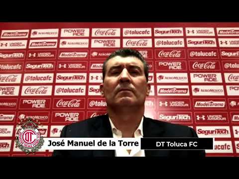 Toluca  0 - 1   Juárez ? José Manuel de la Torre ? DT Toluca FC ? Conferencia de Prensa ? Jornada 9