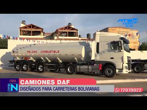 Los camiones DAF, equipados con la última tecnología, ya están disponibles en Bolivia