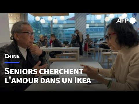 Au Ikea de Shanghai, seniors cherchent âme soeur | AFP