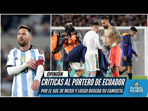 ARGENTINA Lionel Messi pidió el cambio. ¿Le regaló el gol el portero de Ecuador? | Futbol Picante