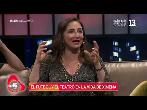 La amistad de Ximena Rivas, Gabriel Cañas, Los 5 Mandamientos, Canal 13.