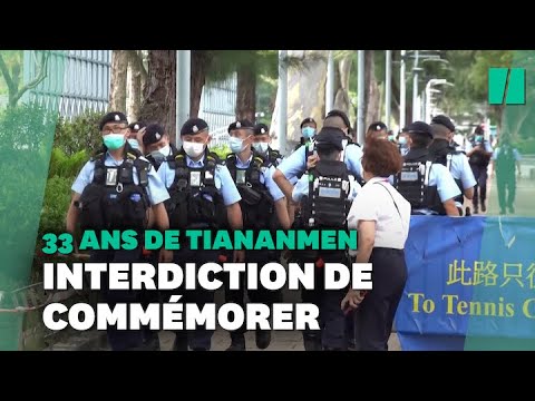 Trente-trois ans après Tiananmen, la police ne tolère aucune commémoration à Hong Kong