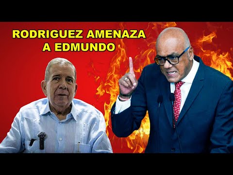 JORGE RODRÍGUEZ AMENAZA A EDMUNDO GONZALEZ Y LE DA UN PLAZO DE 24 HORAS