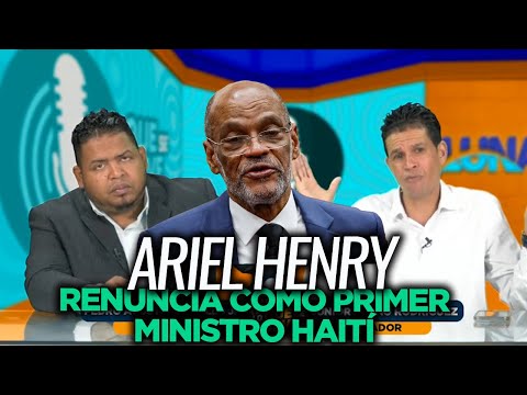 ¡En medio de caos! Renuncia primer ministro haitiano Ariel Henry