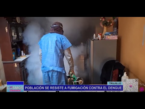 Trujillo: población se resiste a fumigación contra el dengue