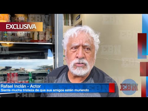 RAFAEL INCLÁN recuerda con cariño a todos sus amigos comediantes que han ido muriendo poco a poco