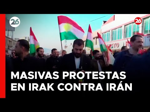IRAK | Iraquíes marcharon contra el ataque con misiles iraníes a Erbil