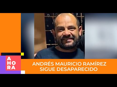 Andrés Mauricio Ramírez sigue desaparecido en Bogotá