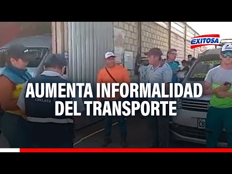 Chiclayo: ¡Indignante! Aumenta informalidad del transporte y caos vehicular en la región