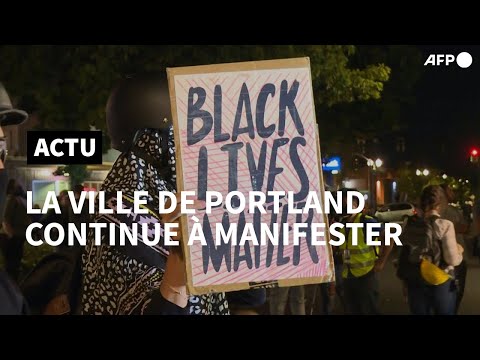 A Portland, bientôt la 100e nuit de manifestations 'Black Lives Matter' | AFP