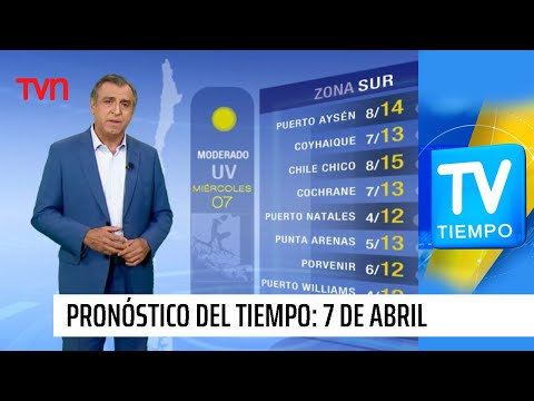 Pronóstico del tiempo: Miércoles 7 de abril | TV Tiempo