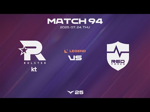 KT vs NS | 매치 94 하이라이트 | 07.24 | 2025 LCK