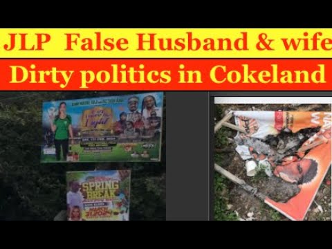 JLP   Husband & Wife MPs the False, playing dirty politics in Cokeland Jamaica
