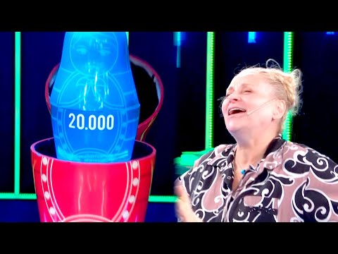 ¡Divina Gloria se ganó 20 mil pesos en Mamushka!