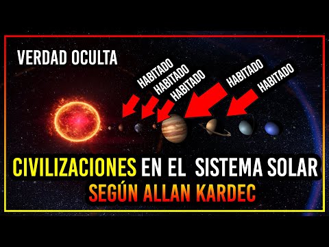 CIVILIZACIONES que habitan EL SISTEMA SOLAR según ALLAN KARDEC