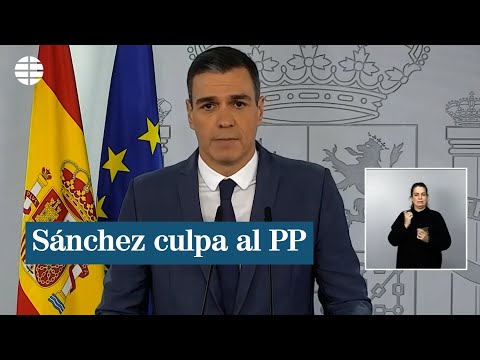 Pedro Sánchez acusa al PP de retener por medios espurios la voluntad de los ciudadanos