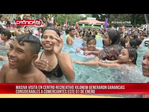 Familias disfrutaron de animada tarde en inicio de año en Xilonem - Nicaragua