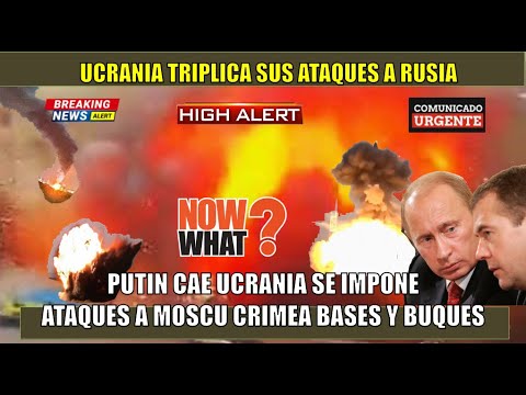 Putin CAE Ucrania se impone con ataques a bases del mar negro Moscu Crimea y territorio ruso