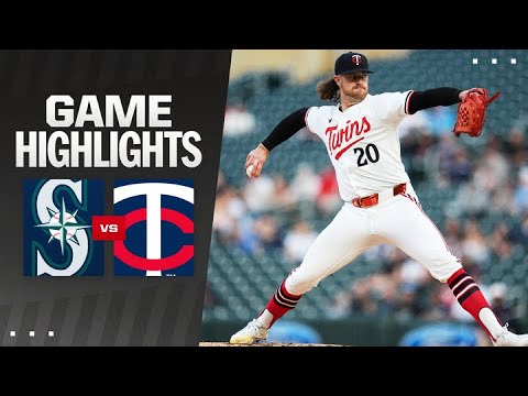Mariners vs. Twins Game Highlights (5/8/24) | MLB Highlights