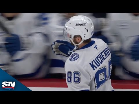 Kucherov Gets Off To A Lightning Start With Wrap-Around Goal vs. Avalanche