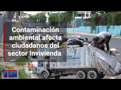 Contaminación ambiental afecta ciudadanos del sector Invivienda