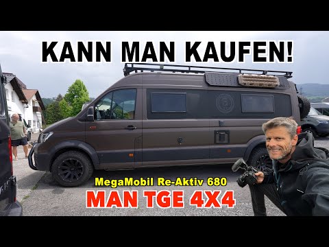 Wolle! ZU VERKAUFEN! MAN TGE 4x4, MegaMobil Re-Aktiv 680 ALL IN