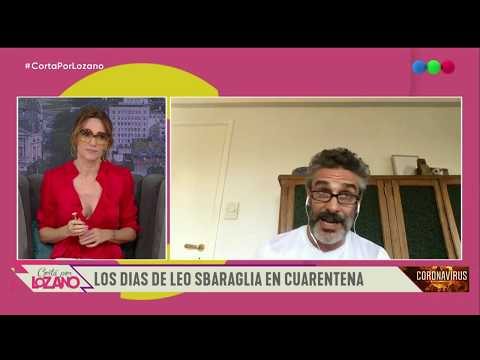 ¿Llora Leo Sbaraglia cuando ve un film - Cortá por Lozano 2020