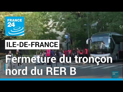 Ile-de-France : fermeture du tronçon nord du RER B, beaucoup de flegme et un peu d'agacement