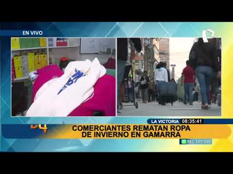 ¡Atención! Comerciantes de Gamarra están rematando ropa de invierno