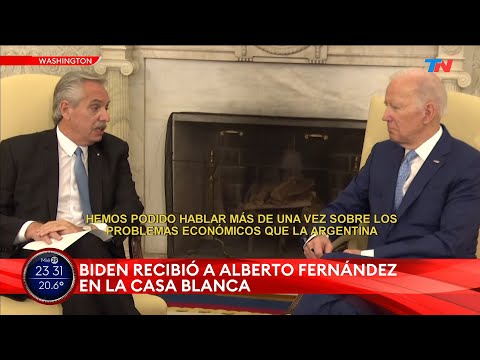 ESTADOS UNIDOS I Biden recibió a Alberto Fernández en la Casa Blanca