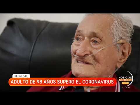 A sus 98 años, Reinaldo Ospina superó el covid-19 - Telemedellín