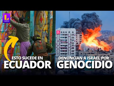 CONFLICTO EN ECUADOR Y LA DENUNCIA POR GENOCIDIO CONTRA ISRAEL | MUNDO EN TENDENCIA