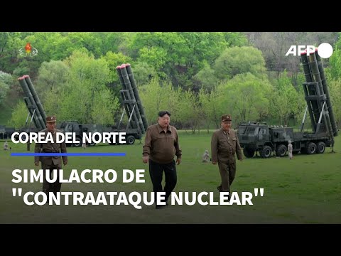 Líder de Corea del Norte supervisa simulacro de contraataque nuclear | AFP
