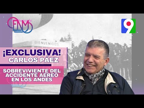 ¡En exclusiva! Carlos Páez, sobreviviente del accidente aéreo en la Cordillera de Los Andes | ENM