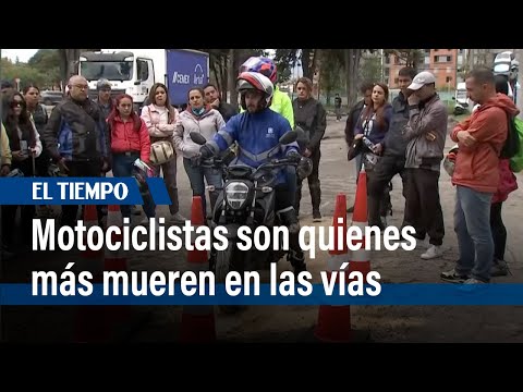Motociclistas concentran el mayor número de fallecidos en accidentes viales | El Tiempo
