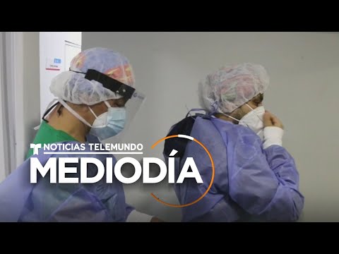 Padre e hijo combaten juntos al coronavirus en Colombia | Noticias Telemundo