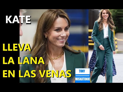 KATE MIDDLETON LLEVA LA LANA EN LAS VENAS. CHARLENE DE MÓNACO CAMBIA COLOR DE CABELLO.