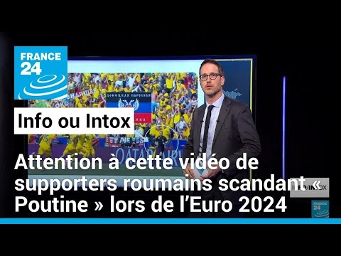 Attention à cette vidéo de supporters roumains scandant « Poutine » lors de l’Euro 2024