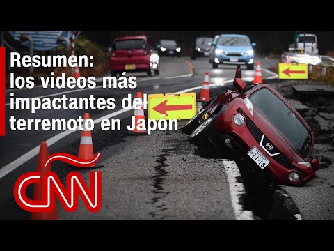 Resumen de las imágenes más impactantes del terremoto magnitud 7,5 en Japón