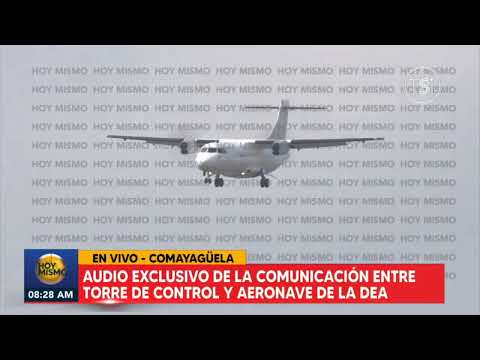 Audio exclusivo de la comunicación entre Torre de Control y Aeronave de la DEA