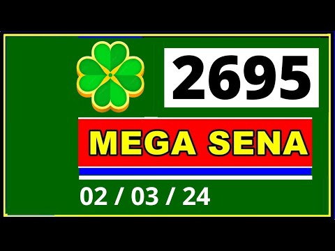 Mega sena 2695 - Resultado da Mega Sena Concurso 2695