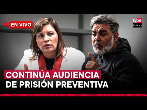 Chibolín: continúa audiencia de prisión preventiva contra Andrés Hurtado I TVPerú Noticias EN VIVO