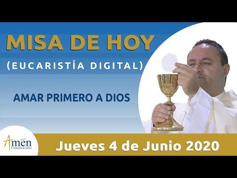 Misa de Hoy Eucaristía Digital Jueves 4 de Junio 2020 l Padre Fabio Giraldo