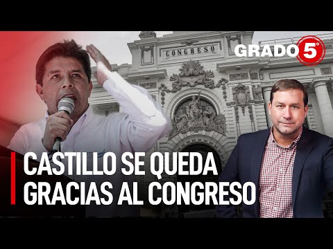 Castillo se queda gracias al Congreso | Grado 5 con Clara Elvira Ospina