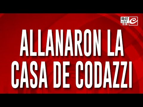 Caso Loan: allanaron la casa de Codazzi y le notificaron que está siendo investigado