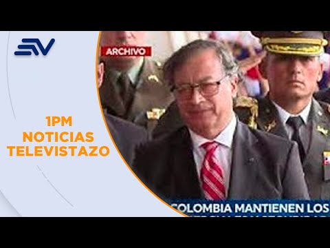 La agenda de cooperación entre Ecuador y Colombia está en pausa | Televistazo | Ecuavisa